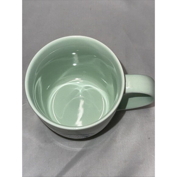 2020 Starbucks Green Siren Logo Mug Mint Green Logo Coffee Cup Mermaid 12 oz. - Picture 5 of 6